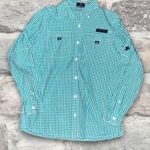 Simply southern PFG alike button down shirt long sleeves sz m